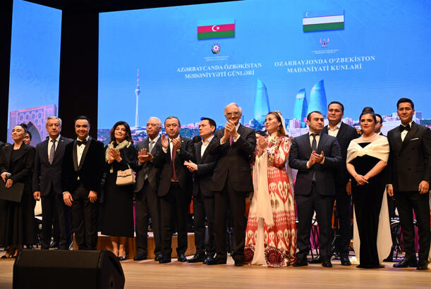 Heydər Əliyev Mərkəzində Özbəkistan Mədəniyyəti Günlərinin açılış mərasimi keçirilib