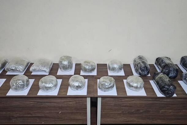 İrandan Azərbaycana 24 kq-dan çox narkotik keçirilməsinin qarşısı alınıb