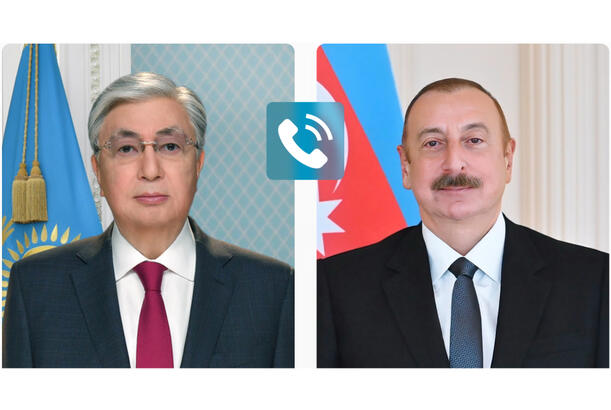 Kasım-Jomart Tokayev Azərbaycan Respublikasının Prezidenti İlham Əliyevə zəng edib