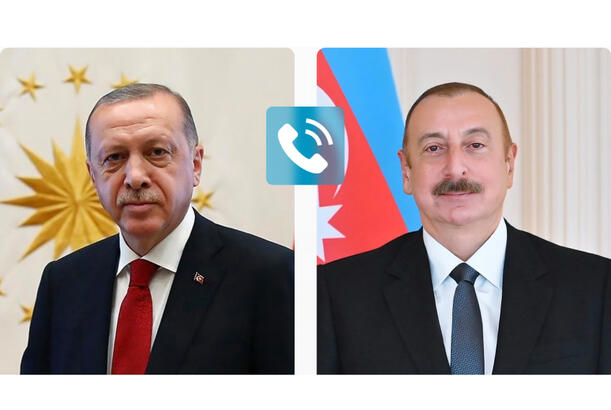 Rəcəb Tayyib Ərdoğan Azərbaycan Respublikasının Prezidenti İlham Əliyevə zəng edib