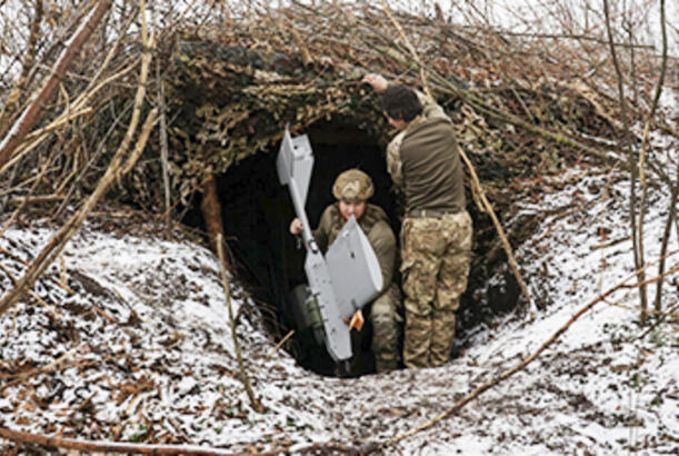 Ukraynada müharibə sənəti texnoloji inqilab yaşayır...