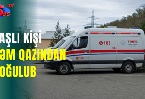 Yaşlı kişi dəm qazından boğulub