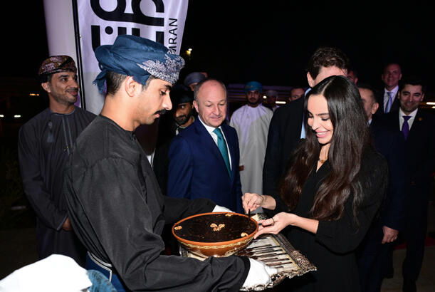 Leyla Əliyeva Maskat şəhərində Omanın Turizmin İnkişafı Şirkəti tərəfindən həyata keçirilən layihələrlə tanış olub - FOTOLAR