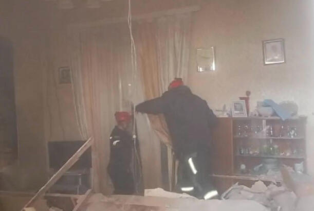 Qazaxda fərdi yaşayış evində partlayış baş verib, bir nəfər xəsarət alıb