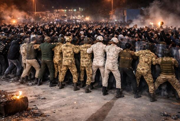 İranda gərginlik PİK HƏDDİNDƏ - bu şəhərə ordu yeridildi