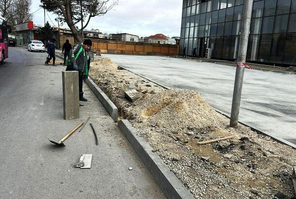 Piyada səkilərinə qarşı qanunsuz müdaxilənin qarşısı alınıb - BŞİH