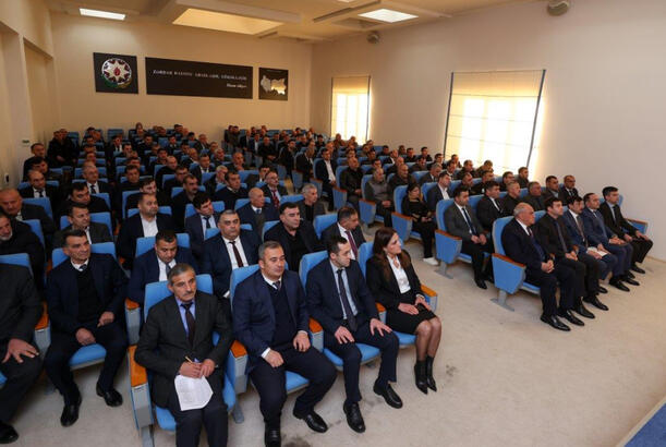 KOBİA Zərdabda sahibkarlarla görüş keçirib - FOTOLAR