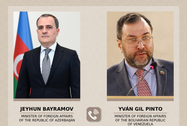 Azərbaycan və Venesuela xarici işlər nazirləri arasında telefon danışığı olub