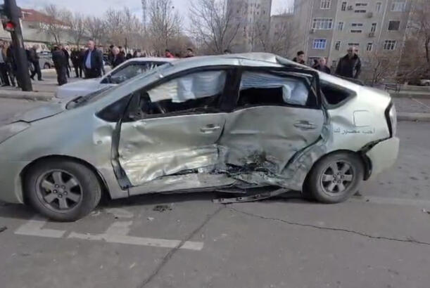 Naxçıvanda yol qəzasında 4 nəfər xəsarət alıb - FOTO