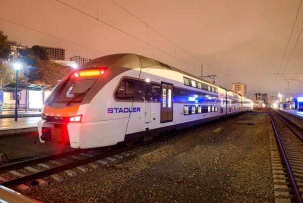 Abşeron dairəvi dəmir yolu üzrə qatarların hərəkət cədvəli yenilənir