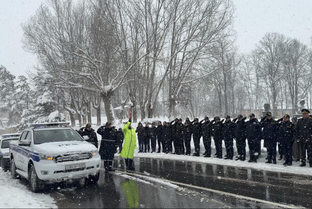 Şuşada 20 Yanvar şəhidlərinin xatirəsi anılıb - FOTOLAR
