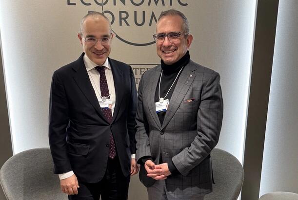 Mikayıl Cabbarov İsveçrədə "Coca-Cola" şirkətinin baş vitse-prezidenti ilə görüşüb