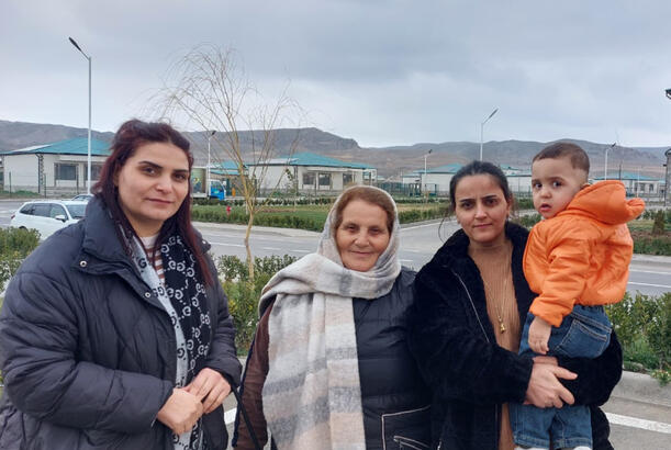 Прибывшим в зангиланское село Мамедбейли переселенцам вручены ключи