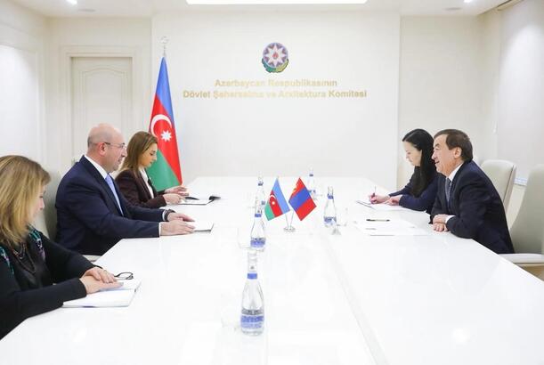 Azərbaycan Monqolustanla davamlı şəhər inkişafını müzakirə edib - FOTOLAR