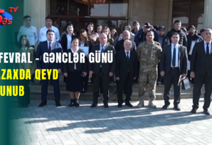 2 fevral - Gənclər Günü Qazaxda qeyd olunub