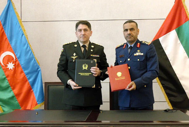 Azərbaycan və BƏƏ-nin Birgə Hərbi Əməkdaşlıq Komitəsinin iclası keçirilib