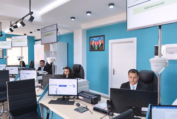 Naxçıvanda vergi ödəyicilərinə göstərilən xidmətlərin sayı 2 %-ə yaxın artıb