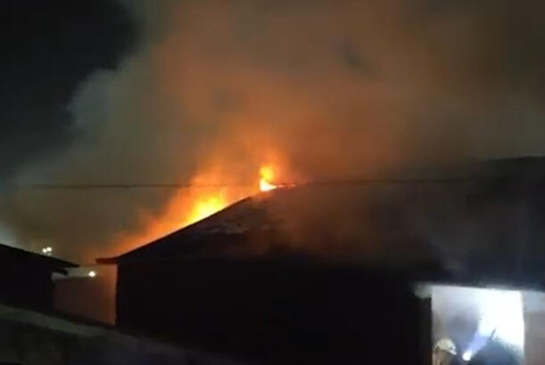 Sumqayıtda fərdi yaşayış evində yanğın baş verib