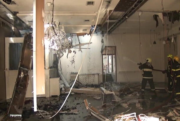 Zaqatalada hoteldə yanğın baş verib