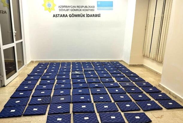 "Qarpız" yükündə gizlədilən külli miqdarda narkotik aşkar edilib