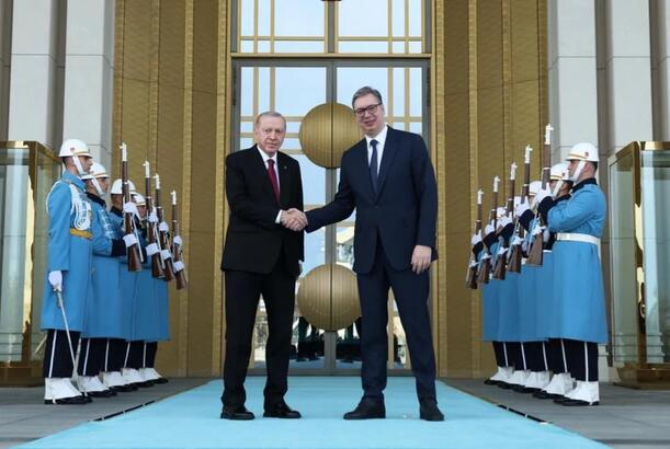 Aleksandar Vuçiç Ankaradadır -Ərdoğanla mühüm müzakirələr aparıb