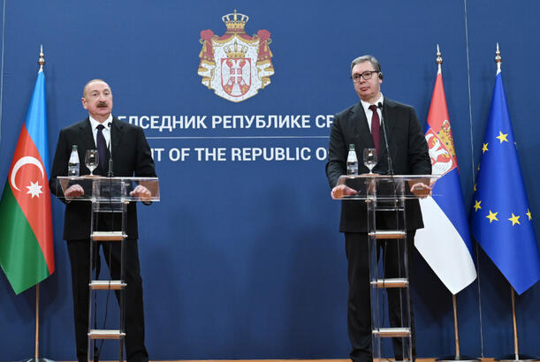 "Serbiyaya təbii qazın ixracının həcmini artıracağıq" - İlham Əliyevdən AÇIQLAMA