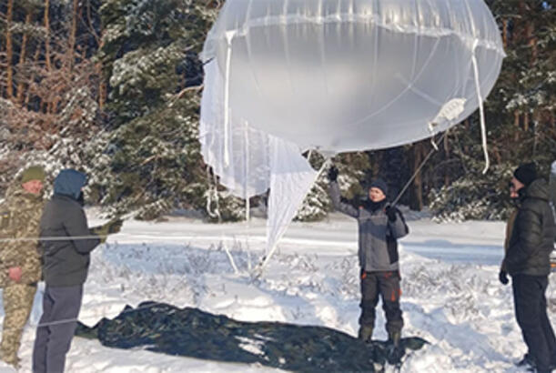 “Ukrayna Hərbi Hava Qüvvələrinin şarları Rusiyaya hücum edir...