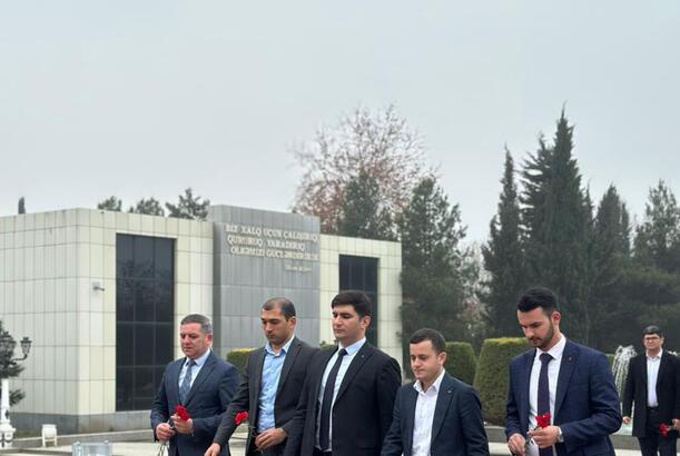 Yeni Azərbaycan Partiyası Beyləqan rayon təşkilatının 33-cü ildönümü qeyd olunub - FOTOLAR