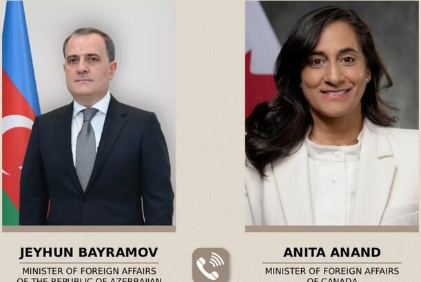 Ceyhun Bayramov və Kanada XIN rəhbəri arasında telefon danışığı olub