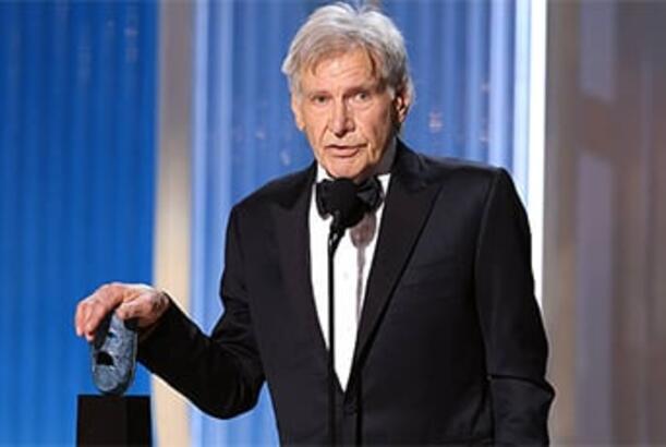 Harrison Ford ömürlük nailiyyət mükafatını qəbul edərkən gözləri dolub..?