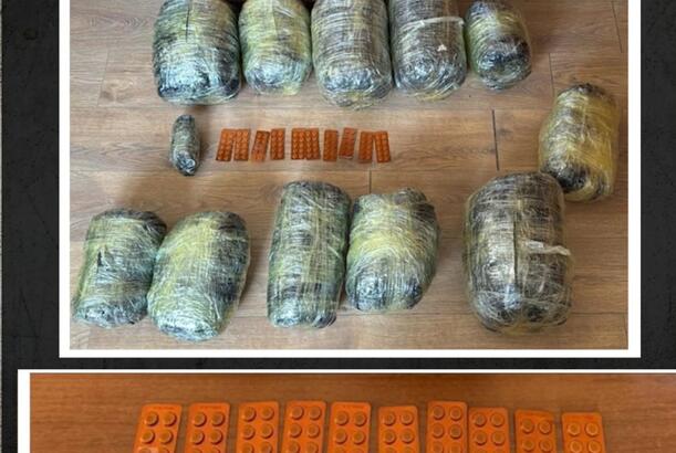 Saray qəsəbəsində 15 kiloqram narkotik vasitə aşkarlanıb