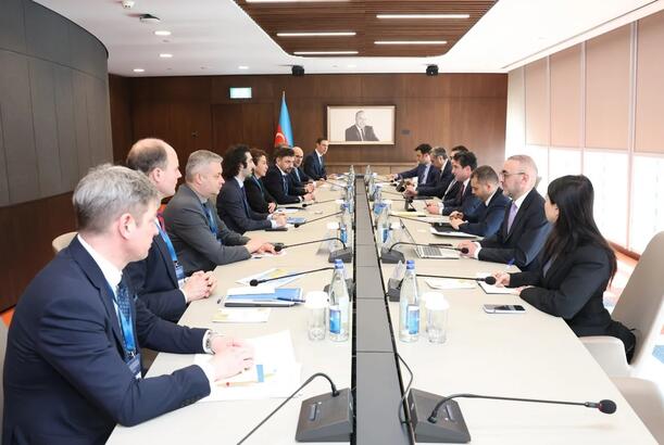 Azərbaycan alman iş adamları ilə investisiya imkanlarını müzakirə edib