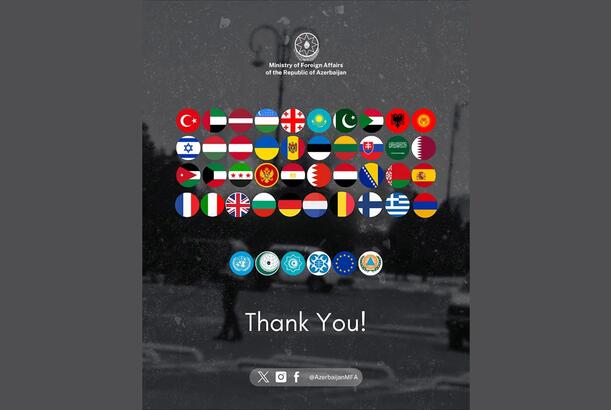 МИД выразил благодарность странам, поддержавшим Азербайджан