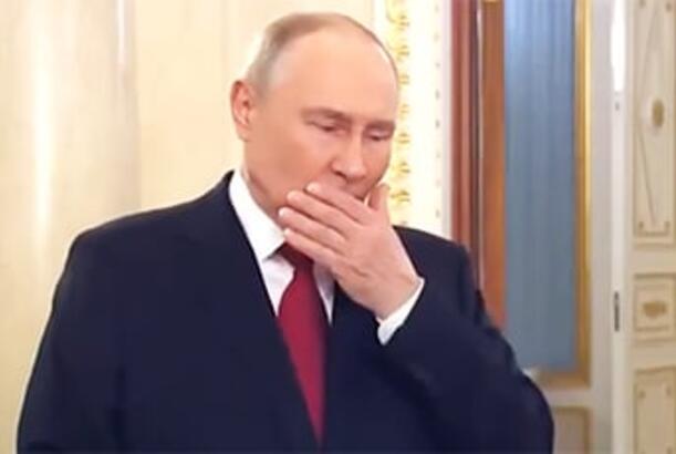 Kreml Putinin öskürdüyü və cətin nəfəs aldığı videonu yayımlayıb...