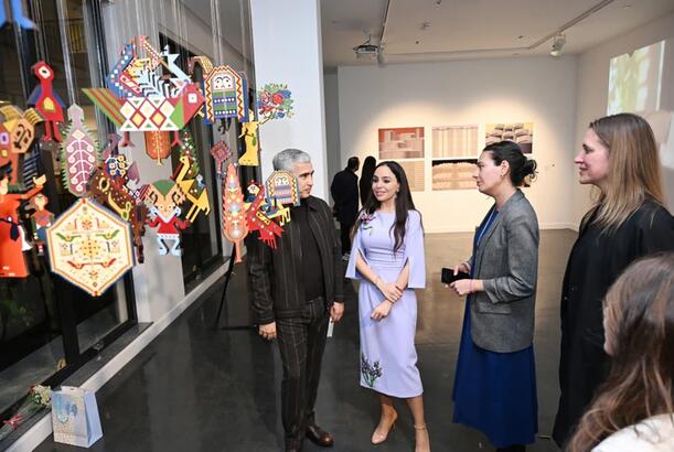 Leyla Aliyeva participates in exhibition 'A House with a View of the Landscape'