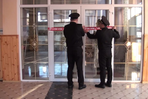 Xaçmazda şadlıq sarayının fəaliyyəti dayandırılıb - FOTOLAR