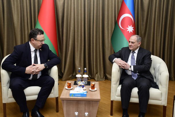 YAP Sədrinin müavini ilə Belarusun ölkəmizdəki səfiri arasında görüş keçirilib