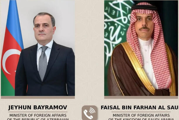 Ceyhun Bayramovla səudiyyəli həmkarı arasında telefon danışığı olub