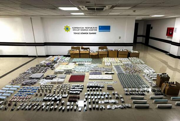 Azərbaycan gömrükçüləri külli miqdarda dərman preparatları aşkar edib