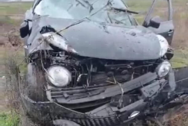 Neftçalada avtomobil su kanalına aşıb, iki nəfər ölüb