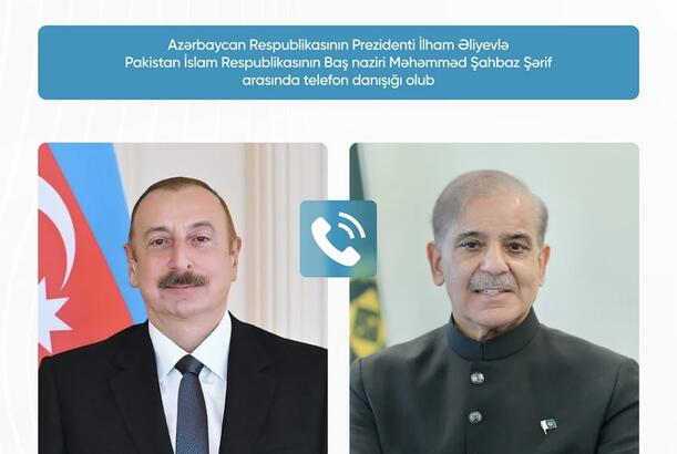 İlham Əliyev və Şahbaz Şərif Ramazan bayramı münasibətilə bir-birini təbrik edib