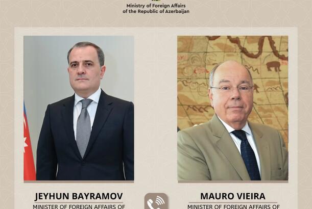 Braziliya XİN rəhbəri Ceyhun Bayramova zəng edib