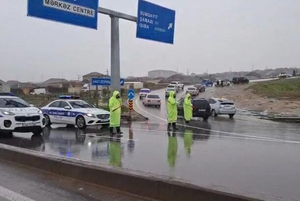 DYP: Aramsız yağan yağışların yaratdığı çətinliklər aradan qaldırılır