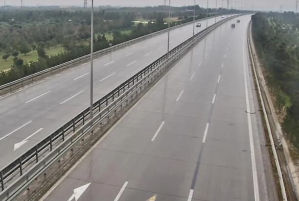 Zığ dairəsi-Hava Limanı yolunda yağışa görə endirilən sürət həddi bərpa olunub