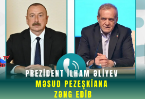 Prezident İlham Əliyev Məsud Pezeşkiana Zəng Edib – NƏ DANIŞILDI?