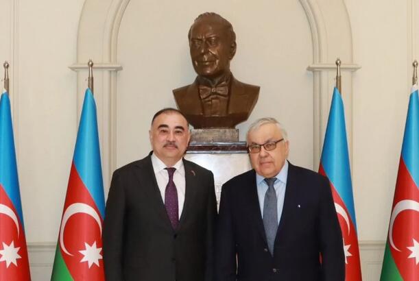Azərbaycan səfiri Rusiyanın Türkiyədəki səfiri ilə görüşüb