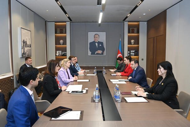 XİN-də ABŞ Dövlət Departamentinin nümayəndələri ilə Strateji Tərəfdaşlıq Xartiyası müzakirə edilib
