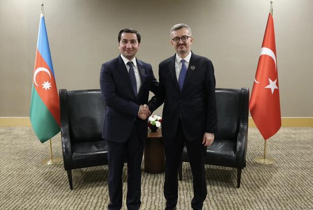 Burhanettin Duran, Hikmat Hajiyev meet on sidelines of Antalya Diplomacy Forum