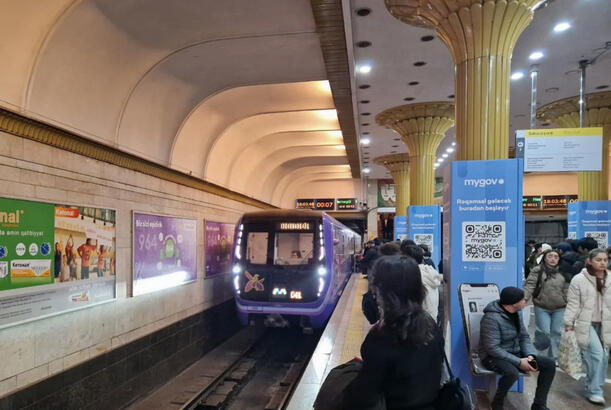 Bakı metropolitenində qatarların hərəkəti tam bərpa olunub