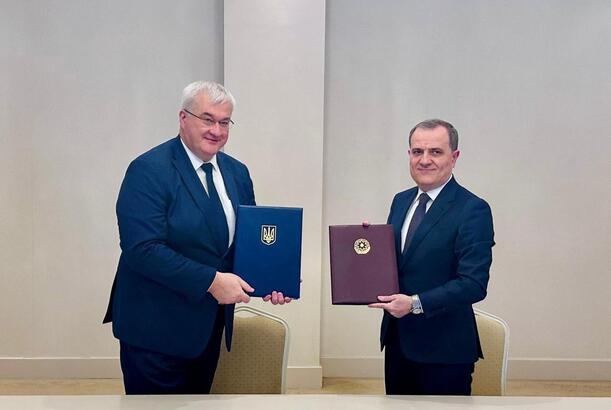 Ceyhun Bayramov Qəbələdə Andrey Sibiqa ilə görüşüb, mühüm saziş imzalanıb